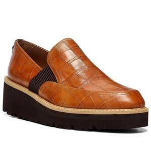 Donald Pliner Trudie‎ Loafer Slip On Wedge Size 8.5
